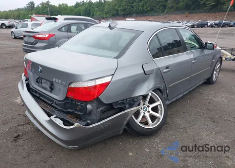 2008 BMW 528Xi из США, поврежденный, VIN WBANV13598BZ47782